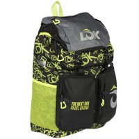 Mochila Lok Adventure 2 Negro Verde Fluor