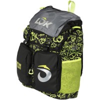 Mochila Lok Adventure 2 Negro Verde Fluor