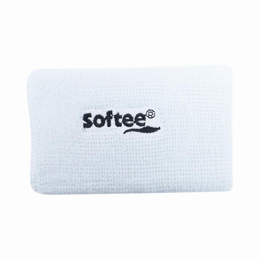 Munequera Softee Ancha Blanco 1 Unidad