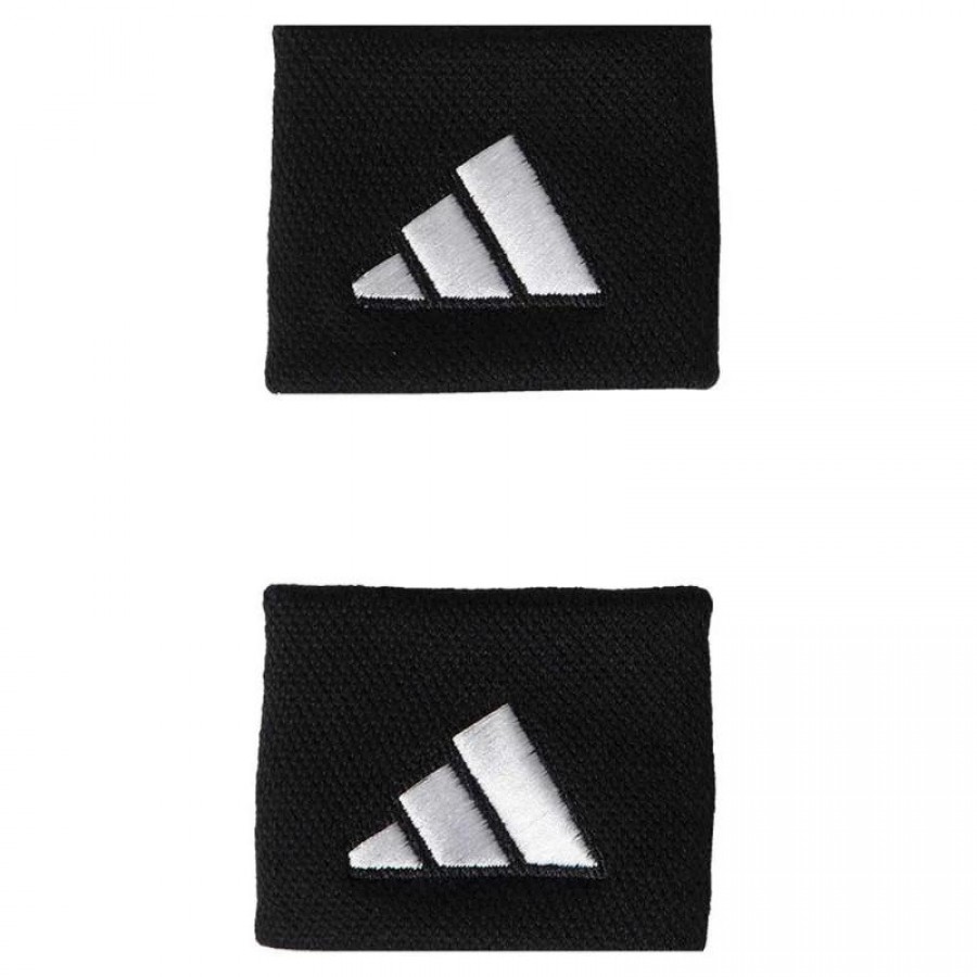 Adidas Short Black White Wristbands 2 Units  Offer + Cheap