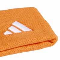 Muñequeras Adidas Naranja Blanco 2 Unidades