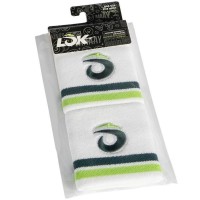 Lok Smay Long White Wristbands 2 Units