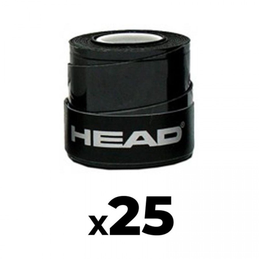 Overgrips Head Xtreme Soft Negro 25 Unidades  Oferta + Barato