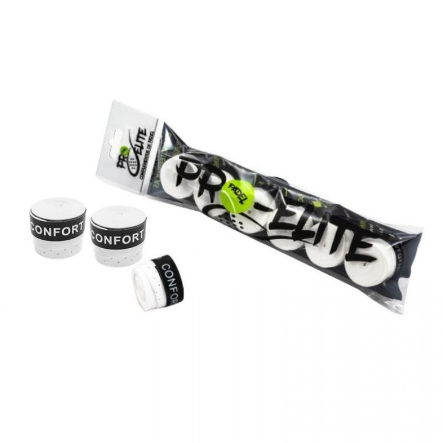 Couvre-poignées Pro Elite Comfort Perforé Blanc 6 unités  Offre - Pas cher