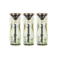 Pack of 3 Bottles of Bullpadel Balls FIP Next PADELPOINT Pack of 3 Bottles of Bullpadel Balls FIP Next