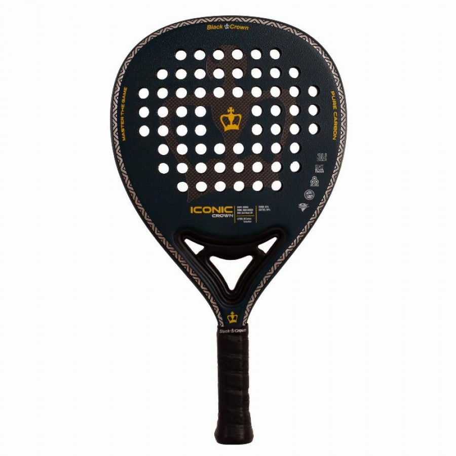 Coroa Preta Pala Coroa Icônica