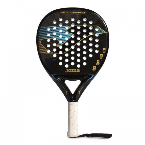 Joma Gold Pro Racket Black Turquoise