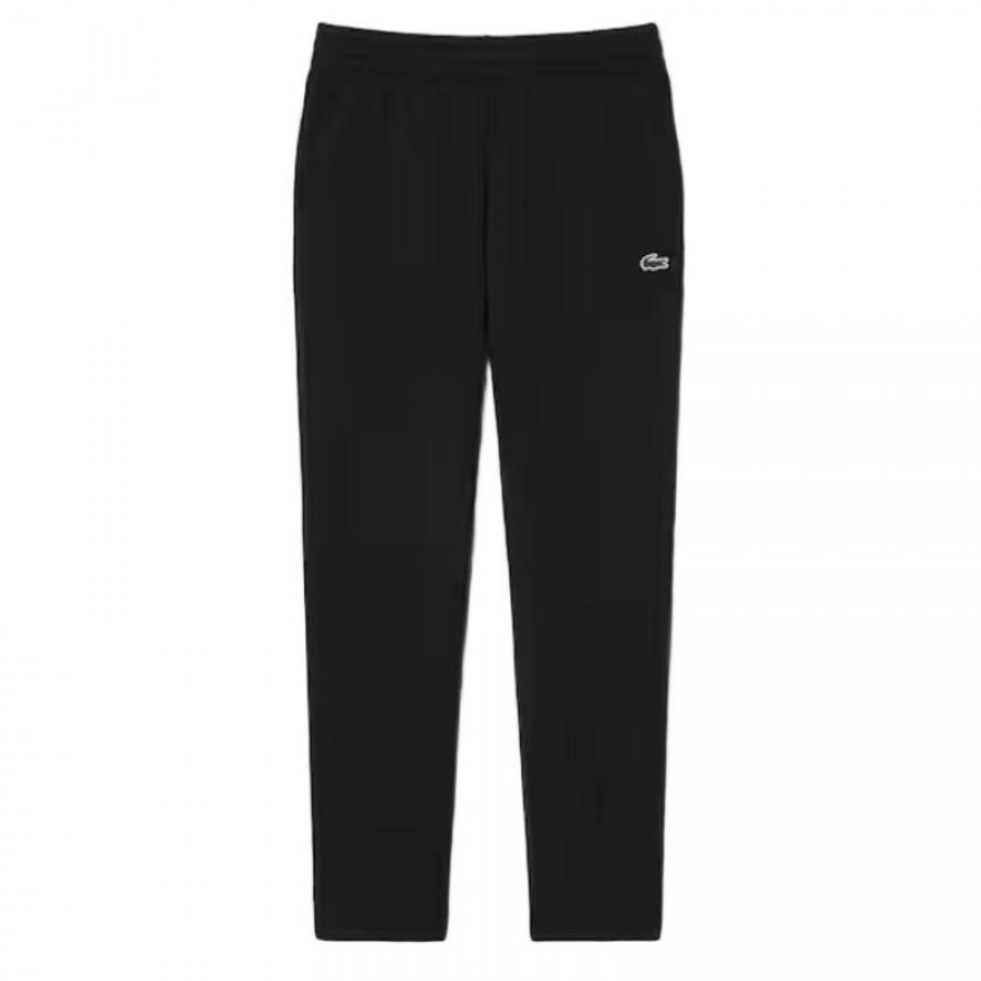 Pantalon élastique Lacoste Sport noir