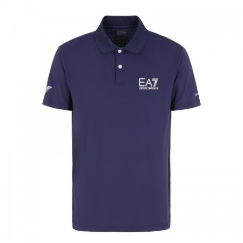 Armani EA7 Ventus 7 Navy Blue Polo