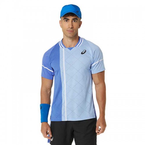 Polo Asics Match Actibreeze Zafiro