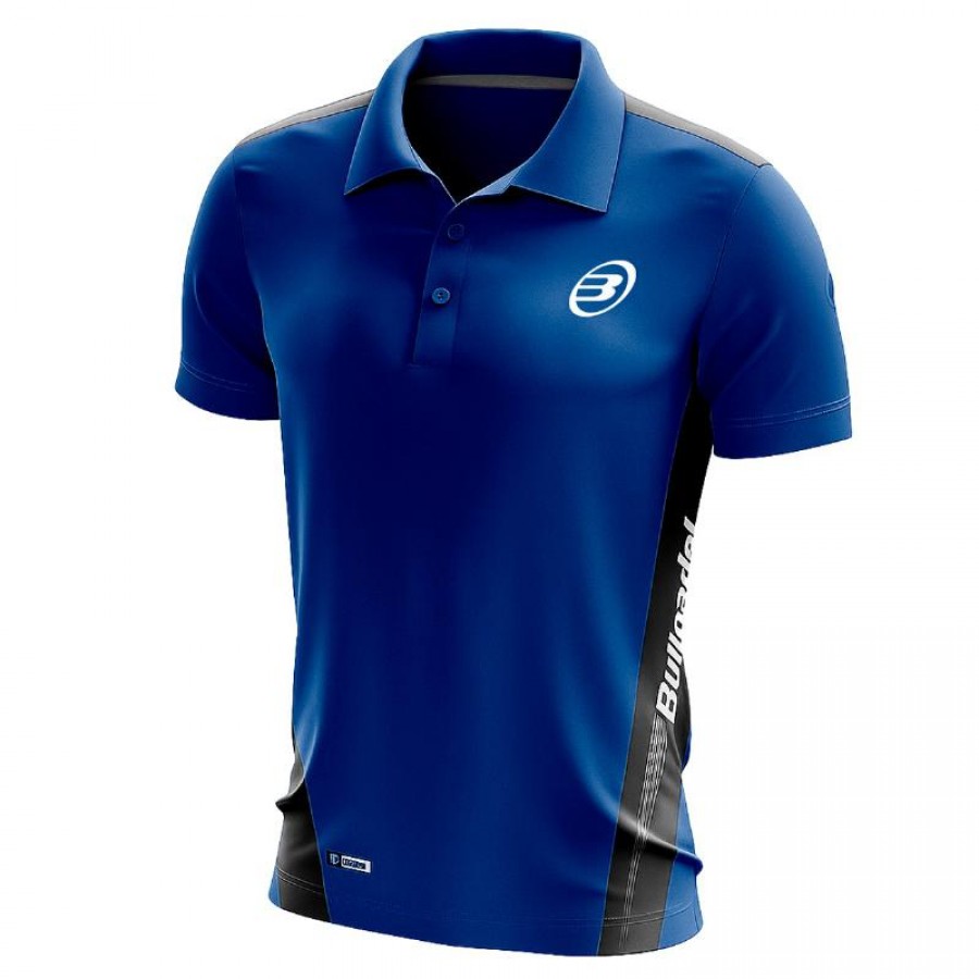 Polo Bullpadel Bubon Azul Royal