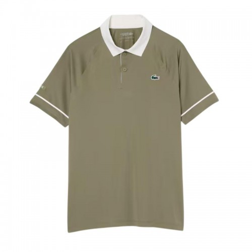 Polo Lacoste Novak Djokovic Kaki
