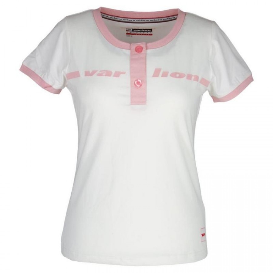 Polo Varlion M/C MD13S06 Blanco Mujer  Oferta + Barato