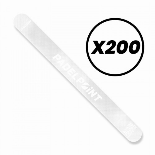 Protector PadelPoint Tranparente Rugoso Logo Big x200
