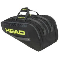 Head Base L Racket Bag Black Green PADELPOINT Head Base L Racket Bag Black Green