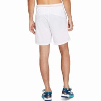 Short Asics Tennis 7In Blanco Brillante Rojo  Oferta + Barato