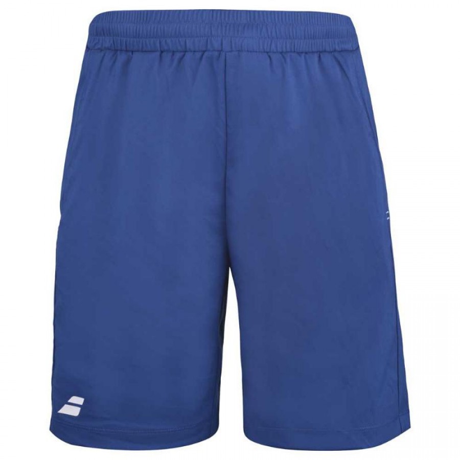 Short Babolat Play Azul Blanco  Oferta + Barato
