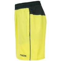Short Nox Pro Lima Logo Azul - Barata Oferta Outlet