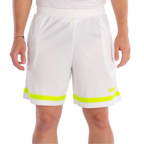 Short Softee Primax Blanco Amarillo Fluor Junior