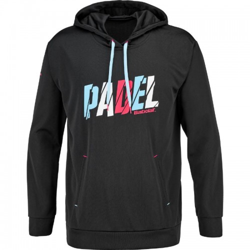 Sudadera Babolat Padel Hood Negro