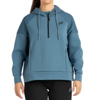 Sudadera Bullpadel Bateo Azul Verdoso