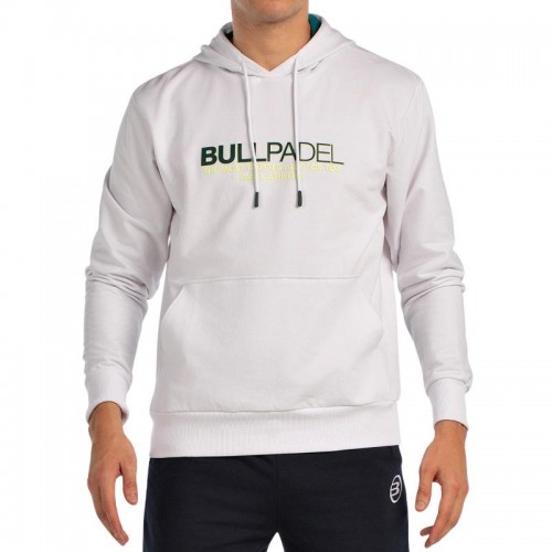 Sudadera Bullpadel Boyen Blanco