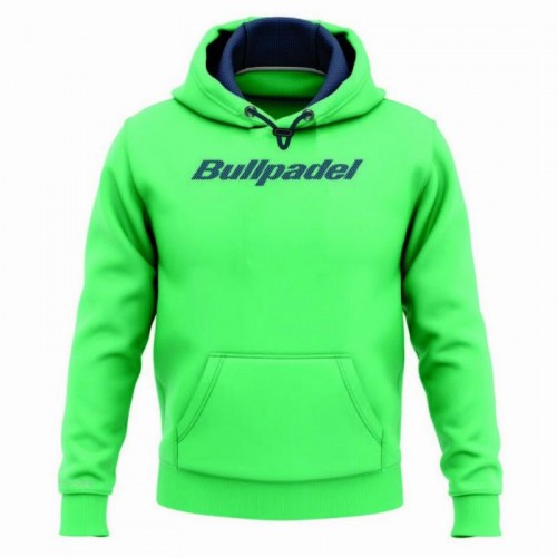 Sudadera Bullpadel Breco Verde Fluor