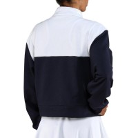 Sudadera Endless Vibe Blanco Azul Marino