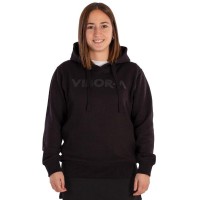 Sudadera Vibora Roca Africana Negro Mujer