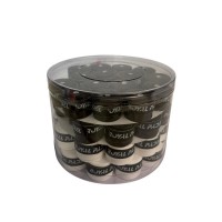 Tambor Royal Padel Liso Blanco Negro 60 Overgrips