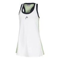 Vestido Head Play Tech Blanco Verde  Oferta + Barato