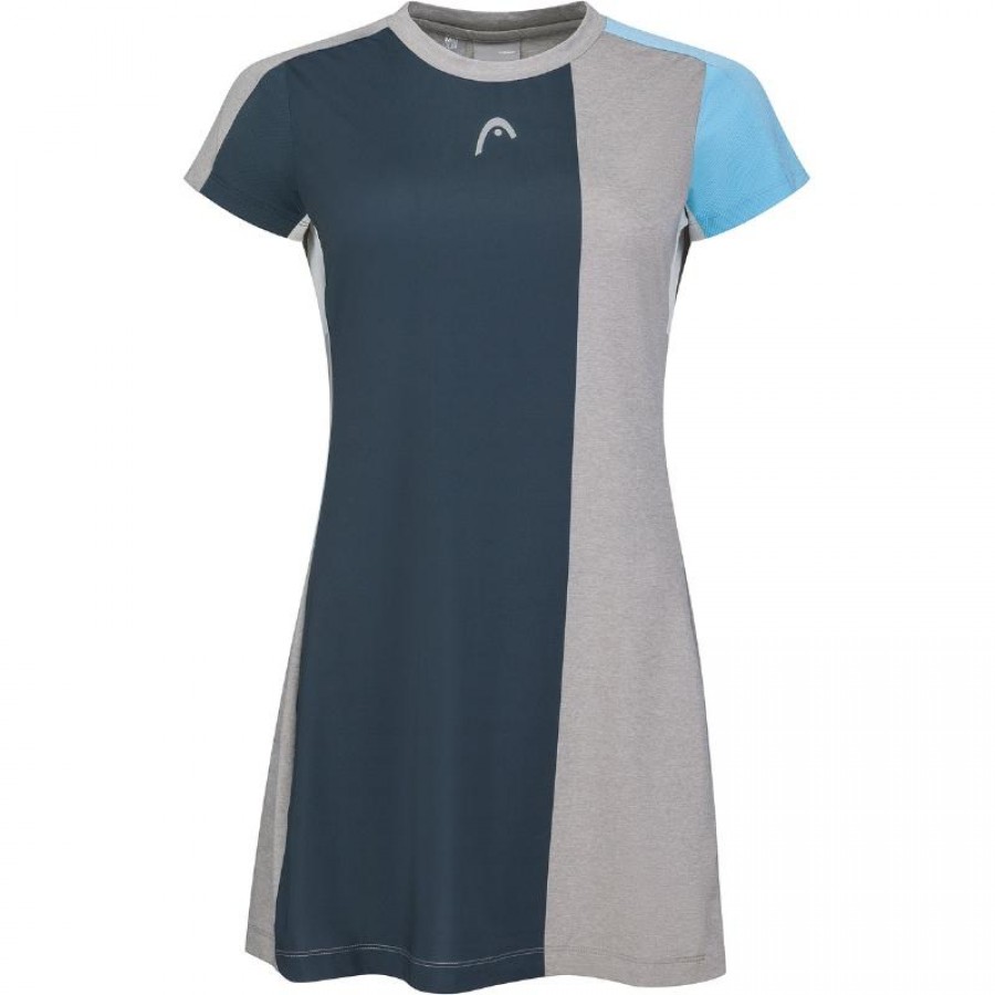 Head Tech Dress Cinza Azul Marinho