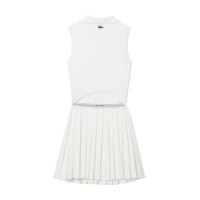 Robe blanche ultra sèche Lacoste Heritage