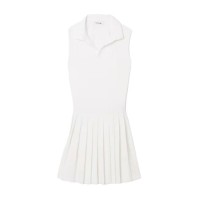 Robe blanche ultra sèche Lacoste Heritage