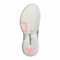 Zapatillas Adidas Barricade 14 Blanco Azul Naranja Mujer