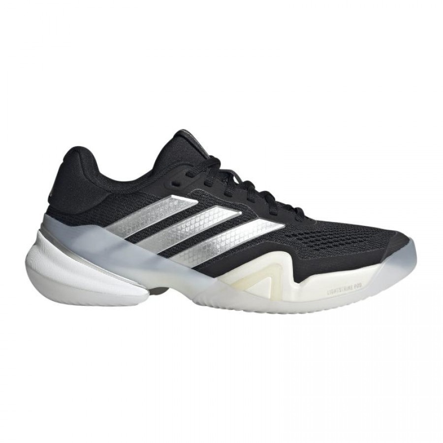 Tênis Feminino Adidas Barricade 14 Preto Prateado