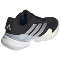 Tênis Feminino Adidas Barricade 14 Preto Prateado