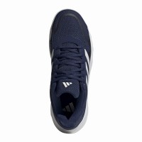 Tênis Adidas CourtJam Control 3 Clay Azul Escuro Branco