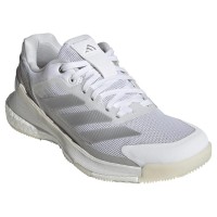Adidas Crazyquick Boost Padel White Gray Women''s Sneakers