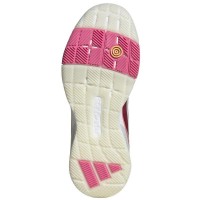 Zapatillas Adidas Crazyquick Boost Padel Blanco Plata Rosa Mujer  Oferta + Barato