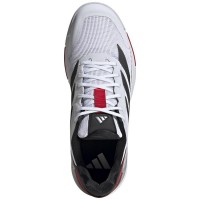 Zapatillas Adidas Crazyquick LS Padel Blanco Negro Rojo