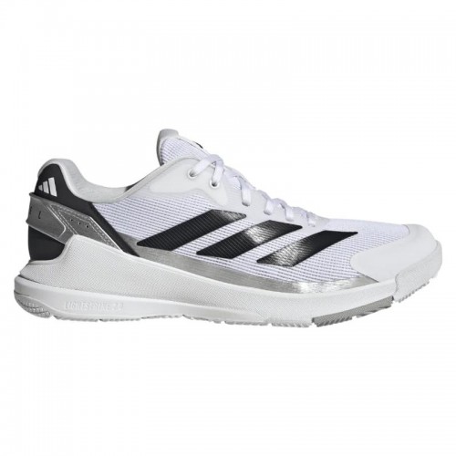 Adidas Crazyquick LS Padel White Silver Baskets