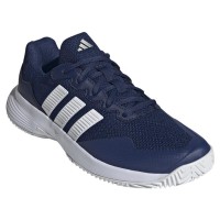 Sneakers Adidas GameCourt 2 Blu Scuro Bianco