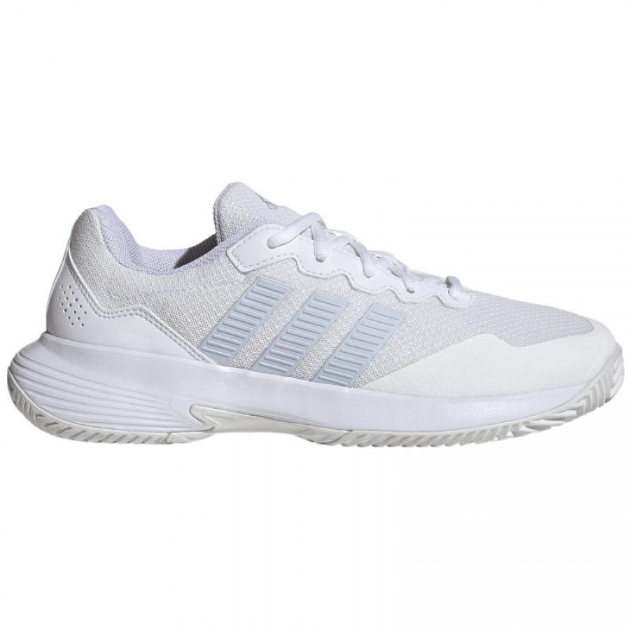 Tênis feminino Adidas GameCourt 2 White Sky Blue