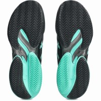 Scarpe Asics Court FF 3 Clay Black Turchese