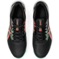 Zapatillas Asics Game FF Padel Negro Coral  Oferta + Barato