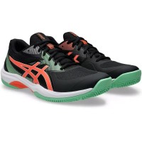 Zapatillas Asics Game FF Padel Negro Coral  Oferta + Barato