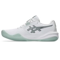 Zapatillas Asics Gel Challenger 15 Clay Blanco Verde Liquen  Oferta + Barato