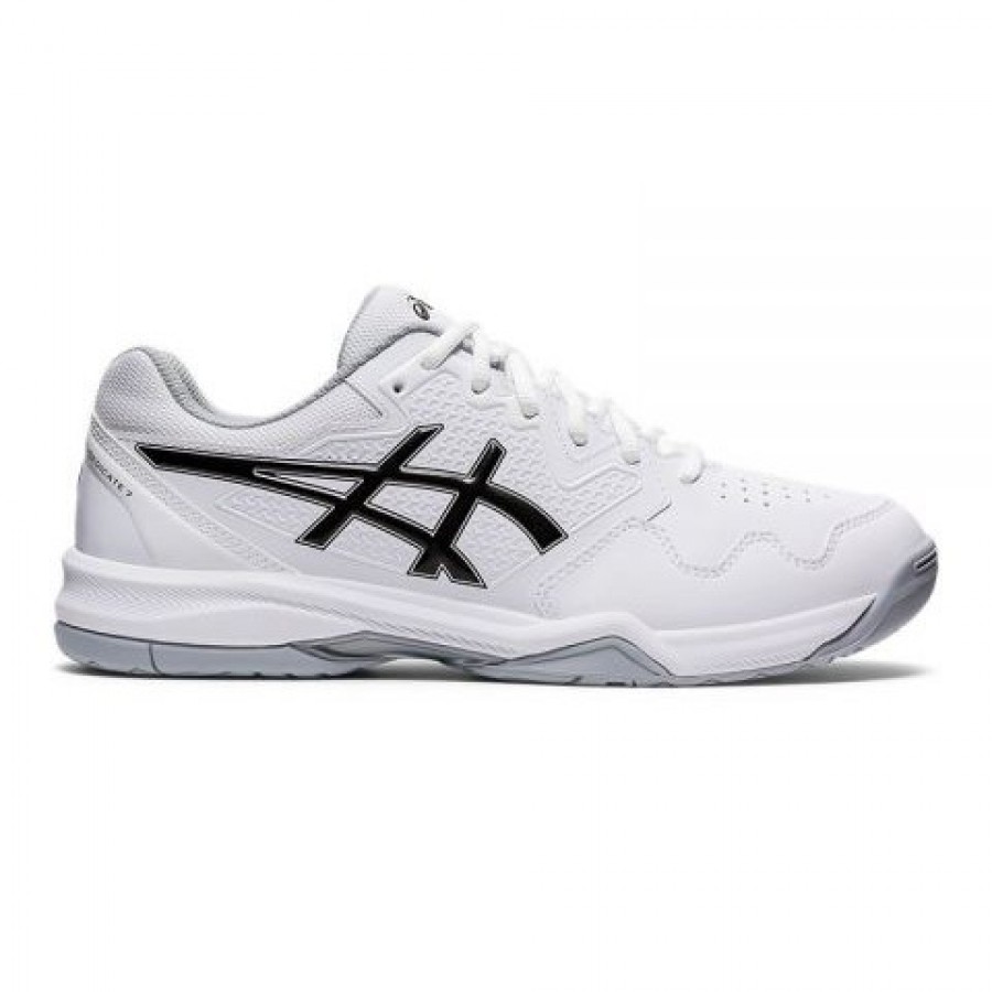 Chaussures Asics Gel Dedicate 7 Clay Blanc Noir
