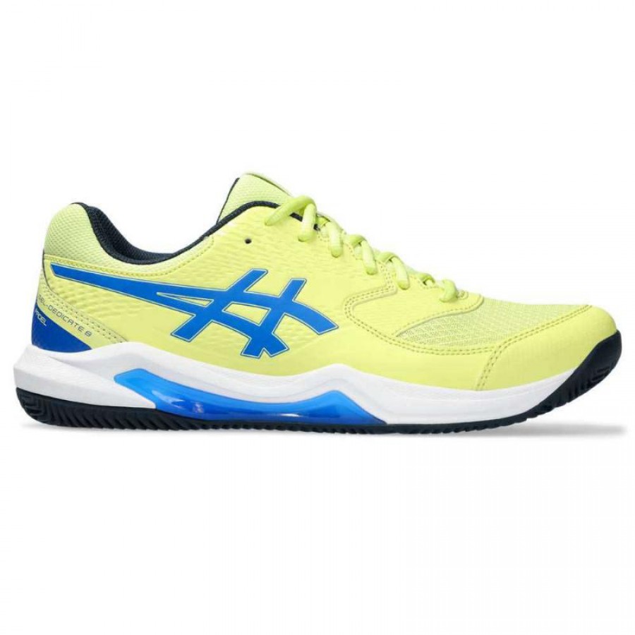 Shoes Asics Gel Dedicate 8 Padel Yellow Blue